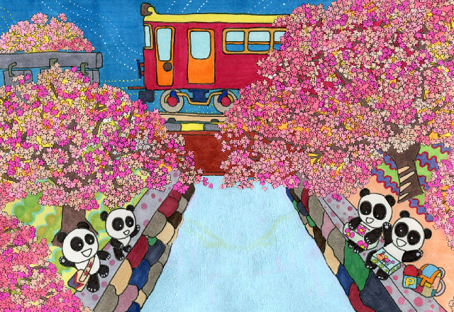 夙川のお花見 slide3